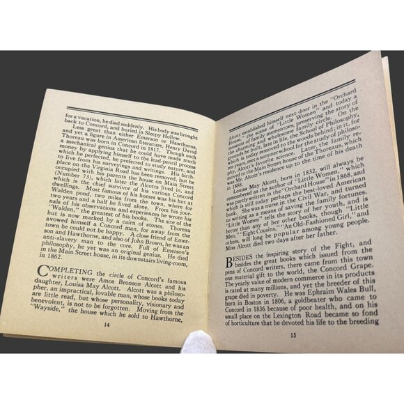 Historic Concord Booklet Presented By John Hancock Life Insurance Co. Featuring - Picture 13 of 15